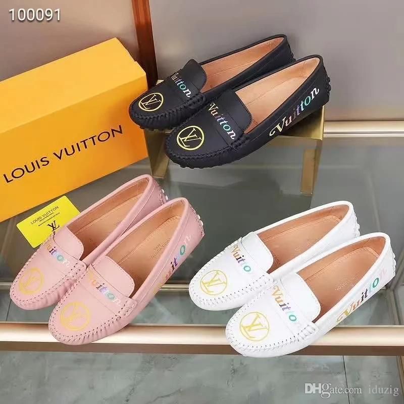 Compra Diseñadores Louis Vuitton 2LEATHER Ocupación De Tacones Altos Zapatos  De Cabeza Redonda De Metal Botón Mujer Zapatos De Vestir De Tamaño Grande  35 41 Barato | Entrega Rápida Y Calidad | Es.Dhgate