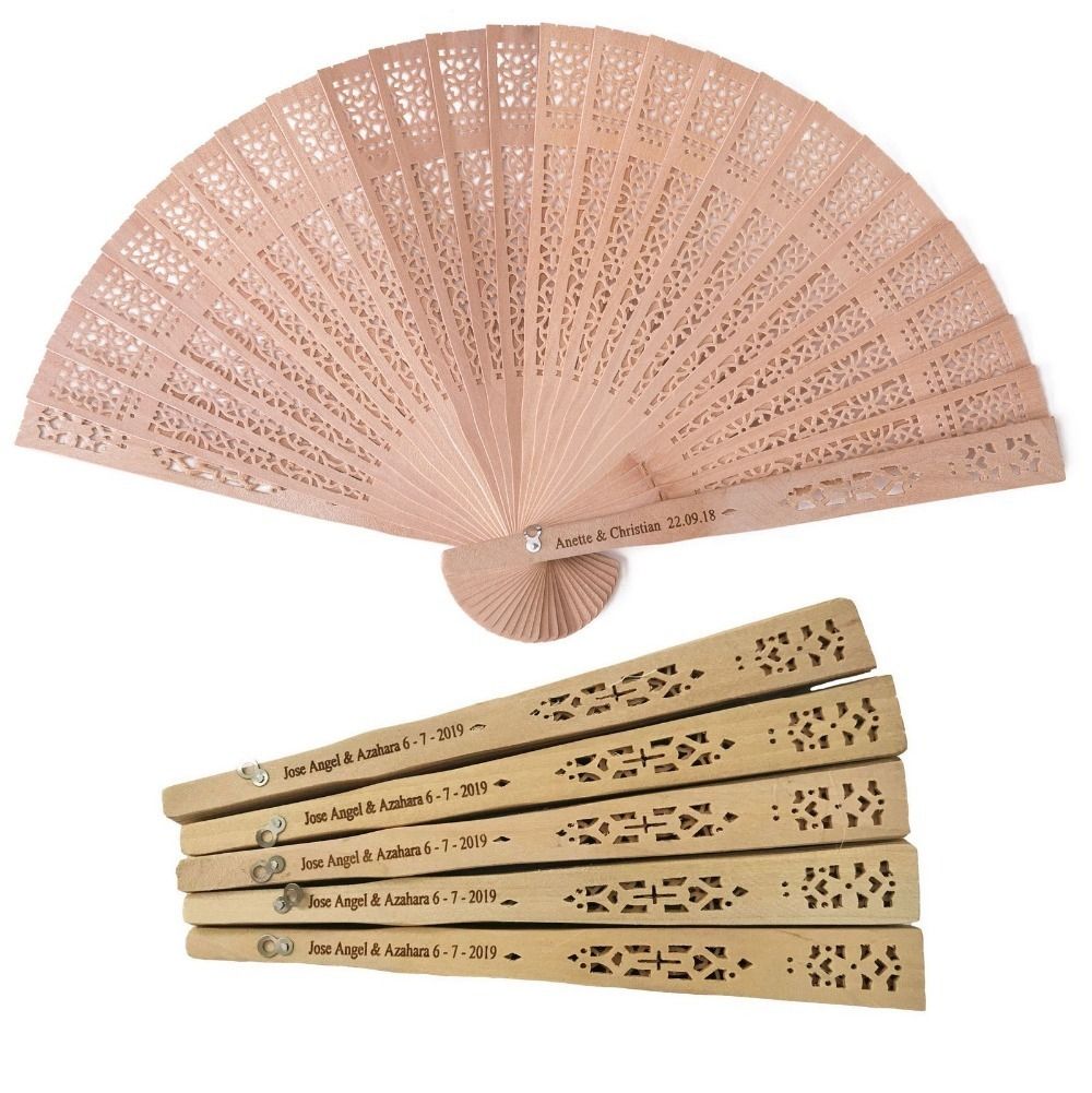 decorative fans for weddings