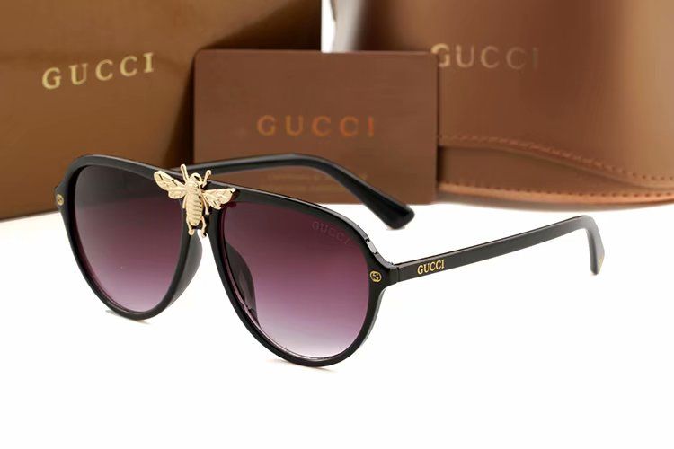 gucci men's bee sunglasses