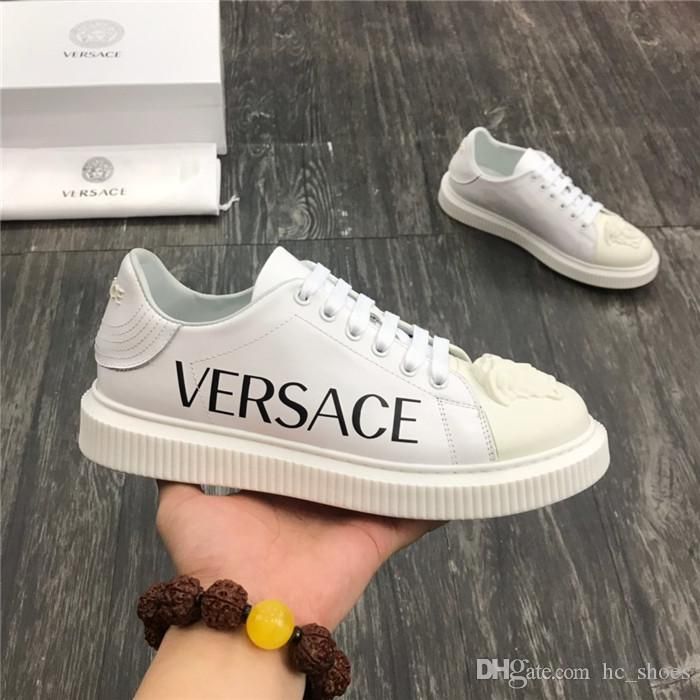 versace medusa leather nyx sneakers