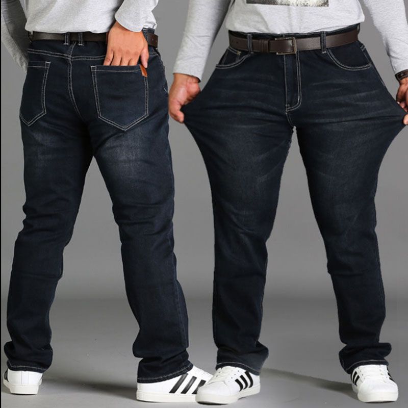 Autumn Summer Thin Stretch Jeans Men 