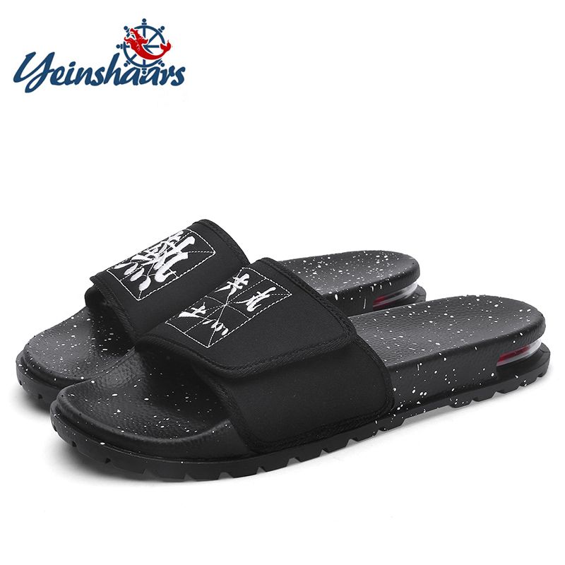 mens slides with cushion