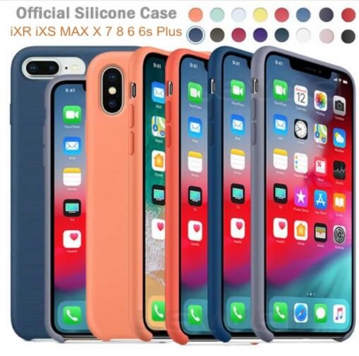 X XS max XR 6 6s 7 8 plus Silicone Case X XS max XR 6 6s 7 8 plus Silicone Case