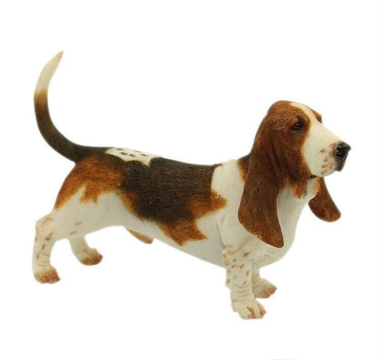 basset hound dog figurine