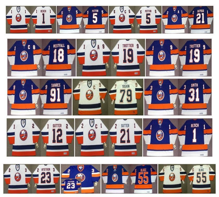 vintage new york islanders jersey