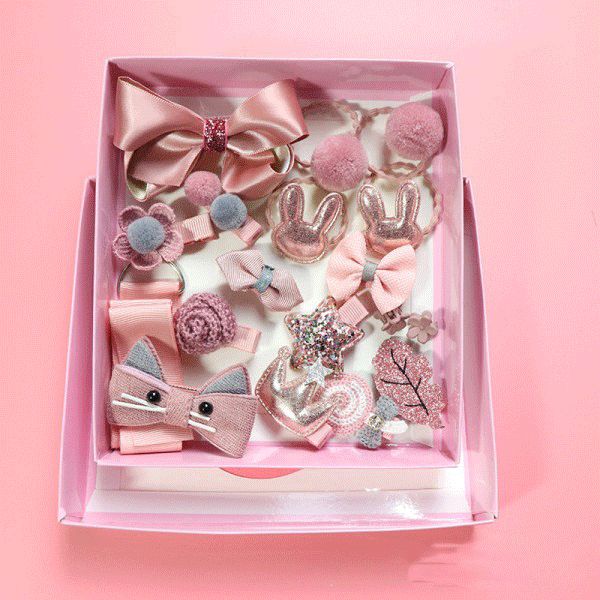 Baby Girl's Hair Clips Cute Hair Bows Elastic Hair Ties Accessories Ponytail Holder Hairpins Set for Teens Toddlers 7 Colors O106FZ Baby Girl's Hair Clips Cute Hair Bows Elastic Hair Ties Accessories Ponytail Holder Hairpins Set for Teens Toddlers 7 Colors O106FZ