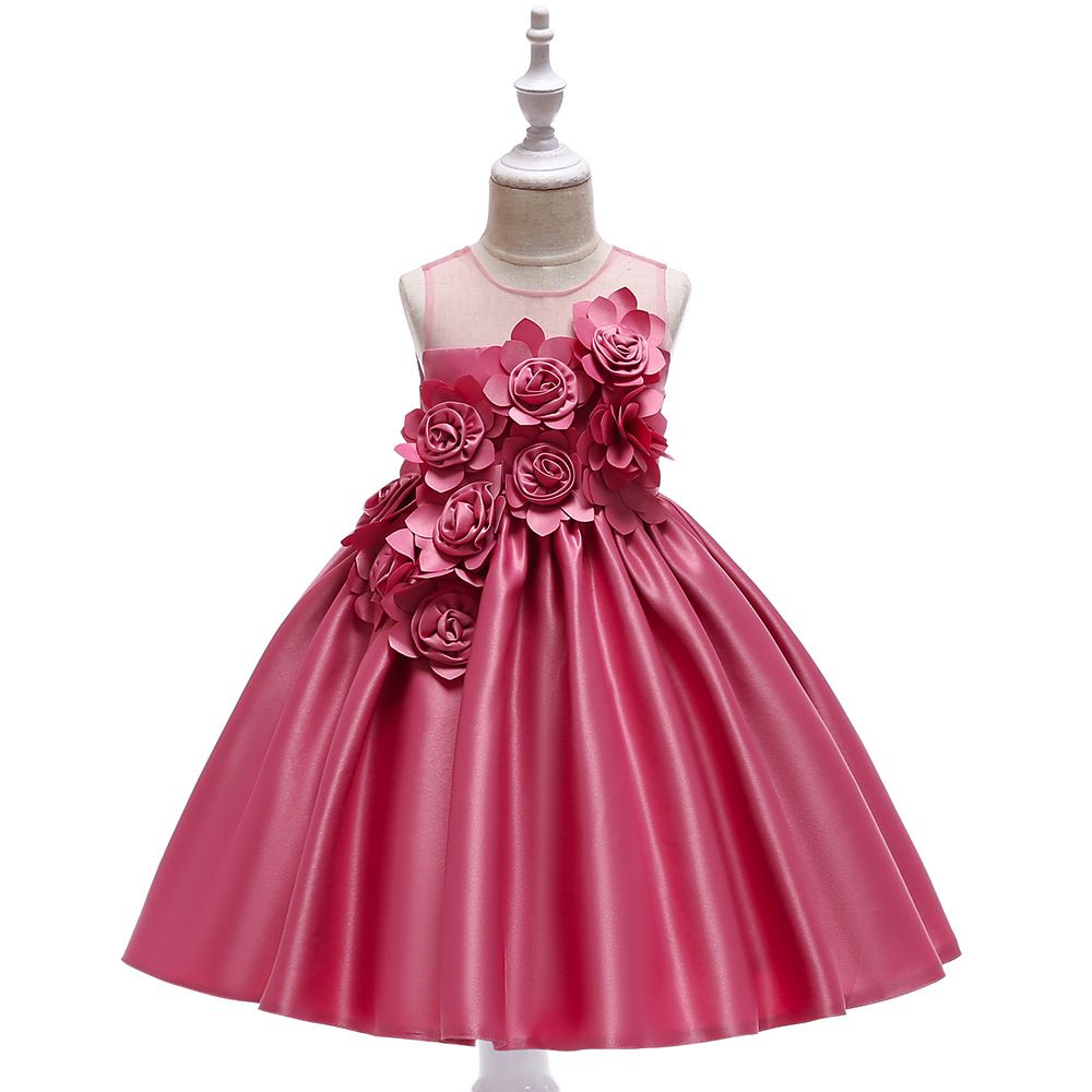 Compra Vestidos Para Niñas 2019 Niños Vestido De Fiesta Para Niña Boda  Cumpleaños Por La Noche Vestidos Formales Vestidos De Flores Sin Mangas  Para Niños Barato | Entrega Rápida Y Calidad | Es.Dhgate
