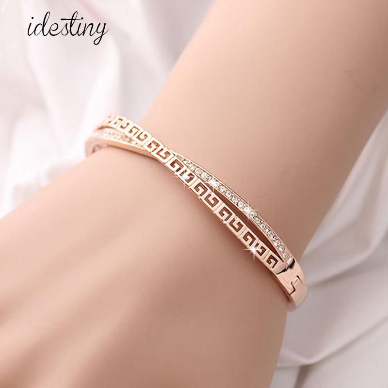 Compra Marca De Moda Joyeria Marcas Famosas Accesorios De Mujer Oro Rosa  Chapado En Color Carter Mujeres Brazalete Joyería Mejor Regalo De La  Joyería Barato | Entrega Rápida Y Calidad | Es.Dhgate