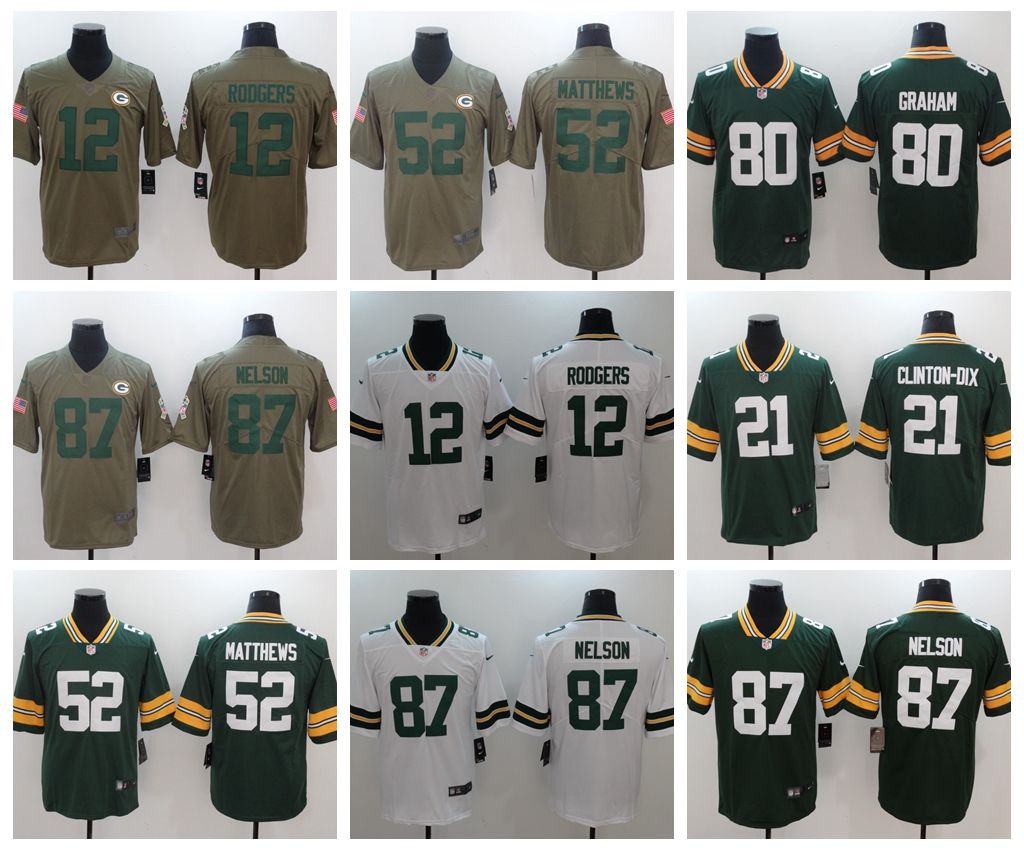green bay packers jersey nelson