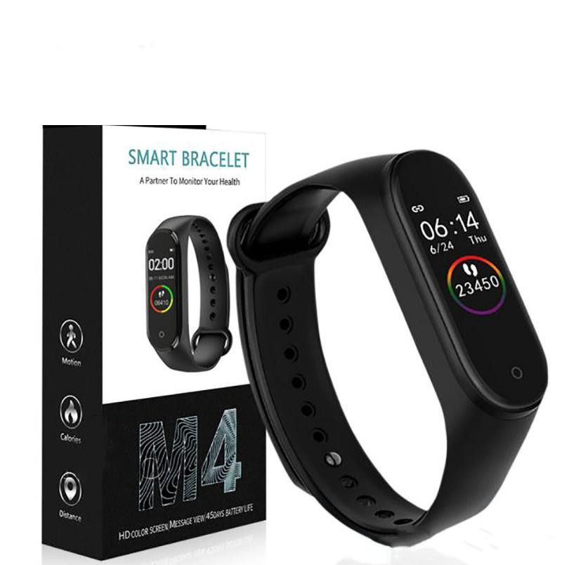 M4 Smart Band Fitness Tracker Watch 