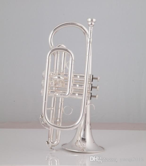 2021 New Arrival Bach Horn Bb Silver Trumpet Musical Instrument