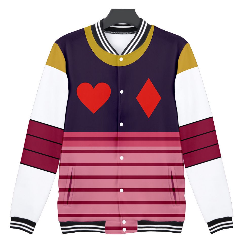 Japan Anime Hunter X Hunter 3d Baseball Jacket Men Bomber Jacket Killua Zoldyck Hisoka Baseball Uniform Outwear Cosplay Costume From Zhouzhaoyu 71 Dhgate Com