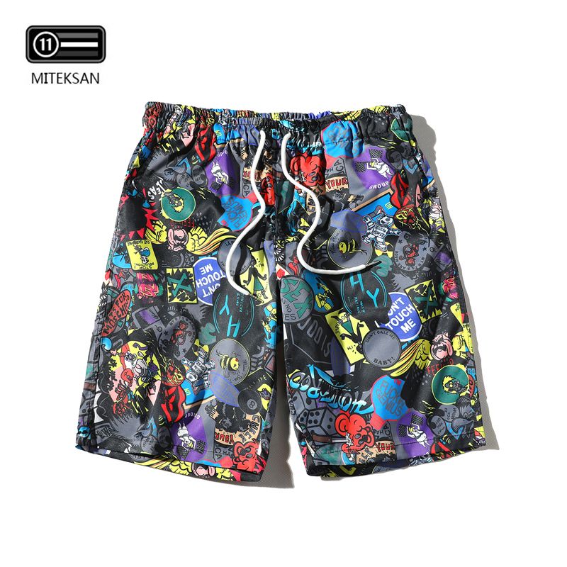 Compra Pantalones Cortos Para Hombres 2021 Fashion Casual Beach Hombres  Dibujos Animados Impreso Suelto Banda Elástica Cinco Pantalones Pantalones  Verano 5xl Pantalones Cortos Hombre Barato | Entrega Rápida Y Calidad |  Es.Dhgate