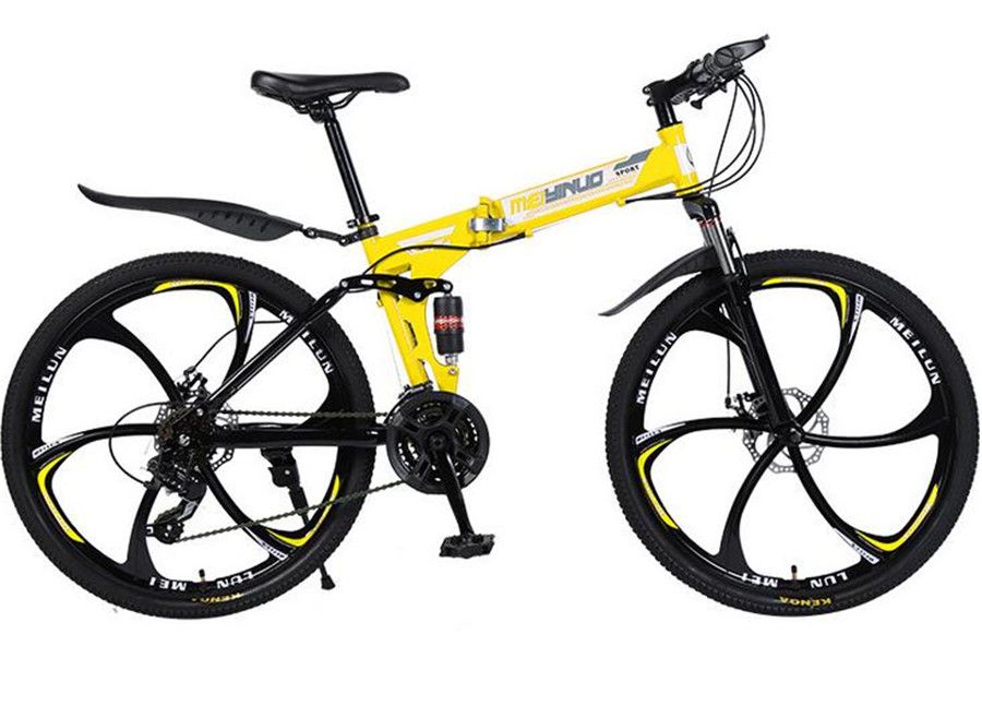 MYNUO VTT Pliant 26po VTT Avec 21 À 