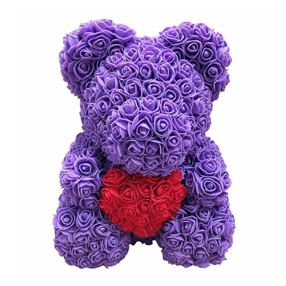 25cm rose bear