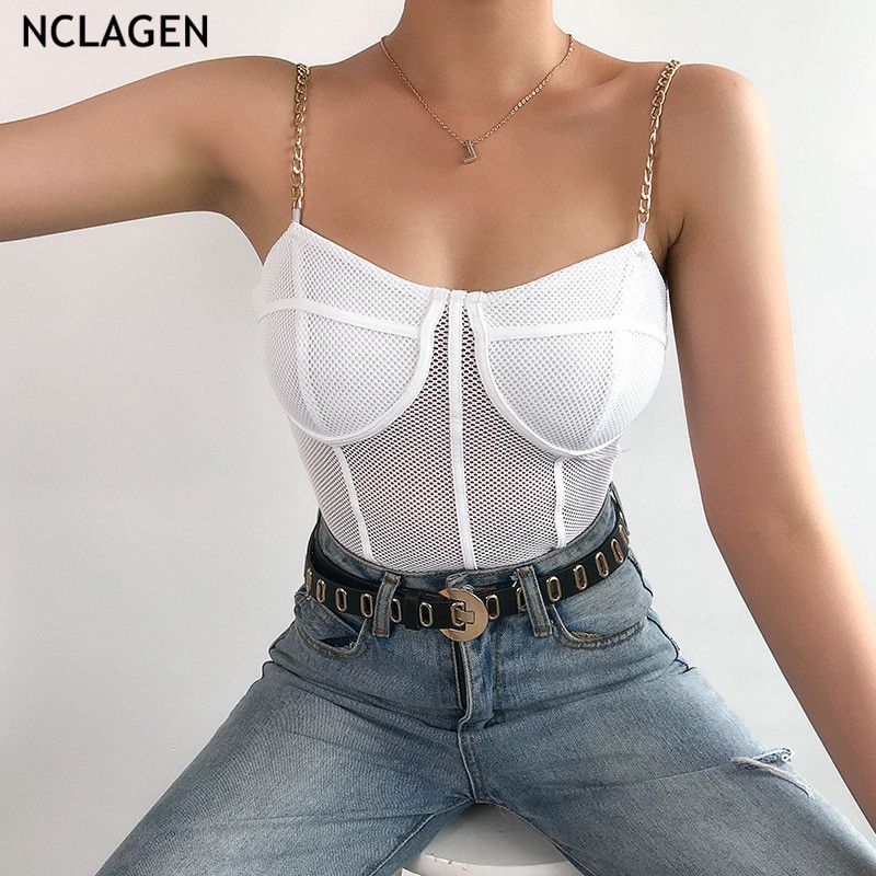 white bustier bodysuit