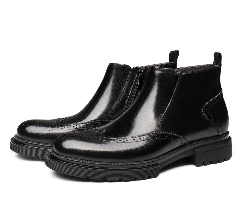 mens white dress boots