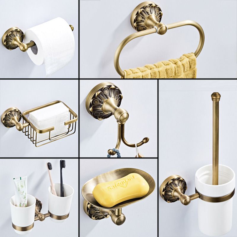 2020 Antique Bathroom Accessories Set Bronze Toilet Paper Roll Holder Bathroom Shower Soap Dish Robe Hook Wc Brush Holder Towel Ring From Huojuhua 14 4 Dhgate Com