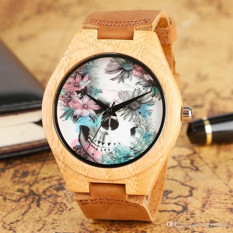 skull watch bracelet