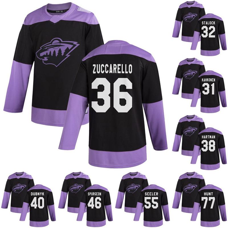 minnesota wild purple jersey