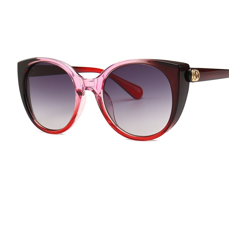 Acheter Lunettes De Soleil Vintage Oeil De Chat Femme 19 Mode Marque Designer Lunettes De Luxe De Couleur Encadrent Les Lunettes De Soleil Yeux De Chat Dames Lunettes De Soleil Noir Logo