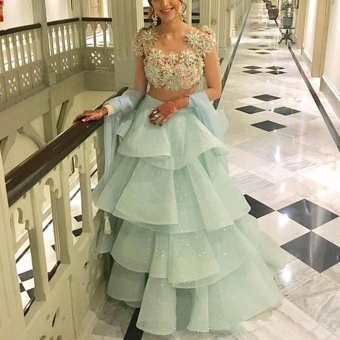 Arabic Two Pieces Sexy India Evening Dresses Pearls Cap Sleeves Prom Dresses Tulle Formal Party Second Reception Gowns From Wddingbridal Dress 169 96 Dhgate Com