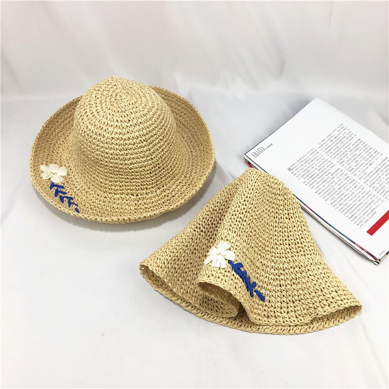 Acquistare Cappello Da Pescatore Di Moda Bacino Morbido Designer Uncinetto  Piccola Margherita Ricamo Cappello Di Paglia Cappello Estivo Femminile  Cappello Da Pescatore Pieghevole Visiera Cappelli Da Sole Economico |  Consegna Veloce E