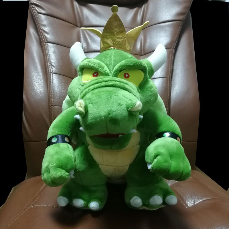 New Super Mario Bro. King Green Koopa Bowser 12 Plush Toy Doll
