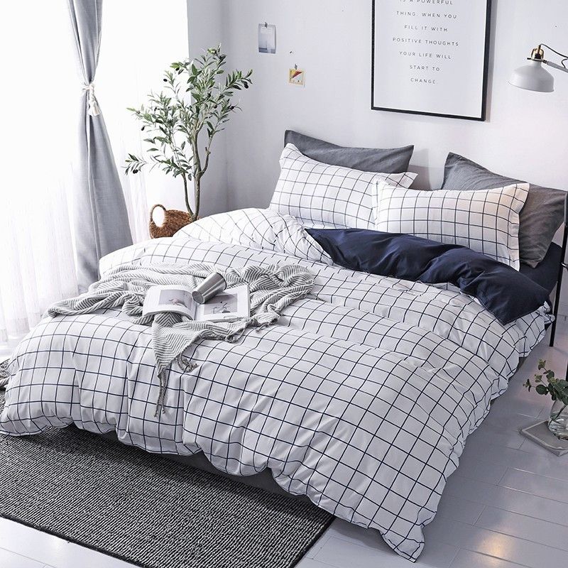 Modern Nordic Style Bedding Sets Asian Boys And Girls Fresh