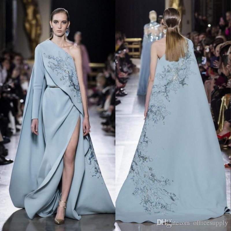 Elie Saab Sheath Evening Dresses With 