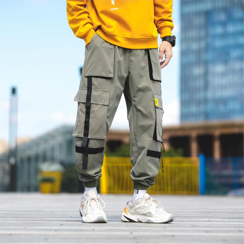 Autumn Mens Cargo Pants High Quality 