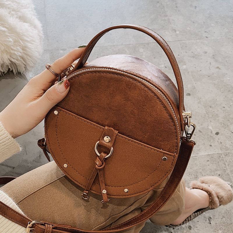 round cross body bags
