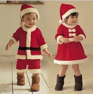 infant santa dress