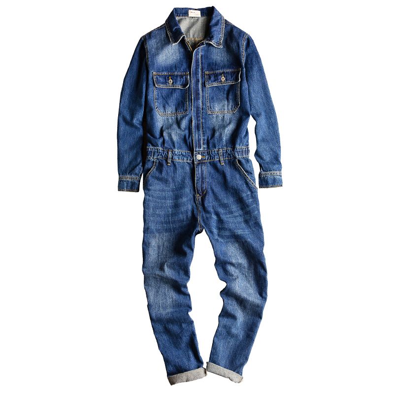 cheap denim jumpsuit