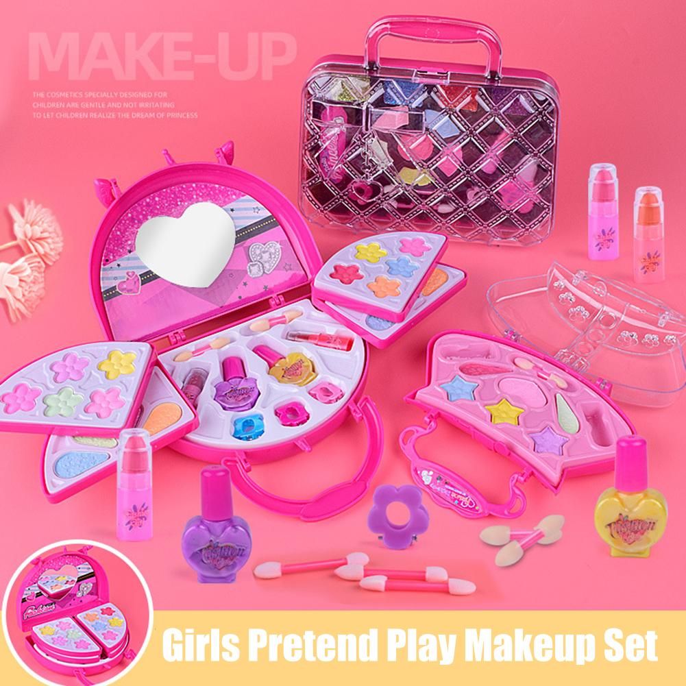 FoxPrint Kids Makeup Kit For Girls Soft To Skin Easy To Wash 23 Pc Princess  Makeup Set Toys Girls & Kids Carrying Cosmetic Purse For Easy Storage UAE |  Dubai, Abu Dhabi