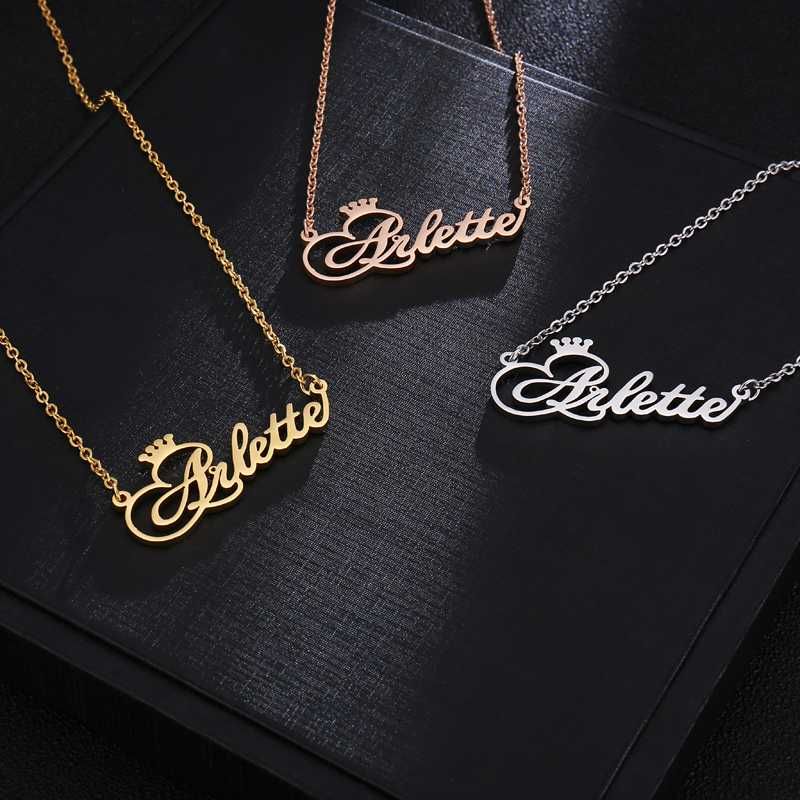 custom necklace name cheap