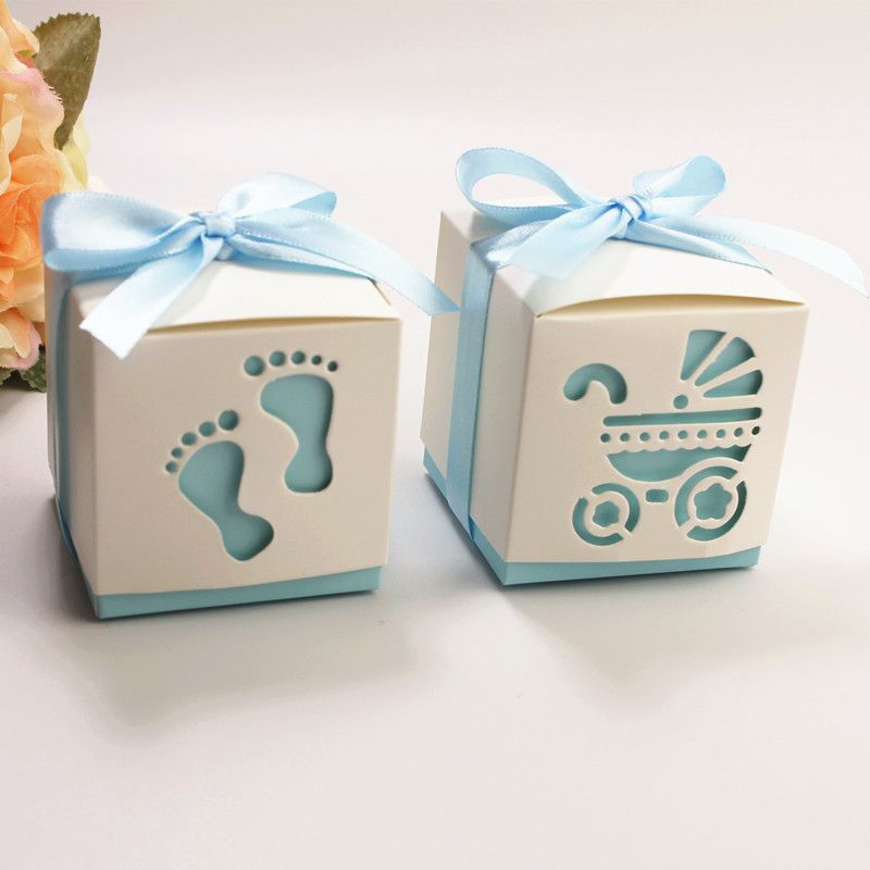 decorating boxes for baby shower
