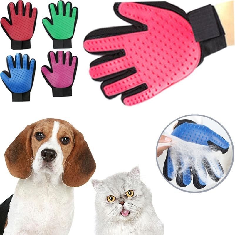 hair glove for dogs