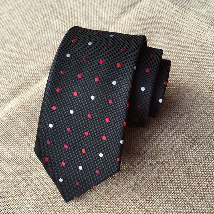 6CM Plain Men/'s Skinny Tie Checks Striped Neck ties Cotton Slim Tie For Wedding
