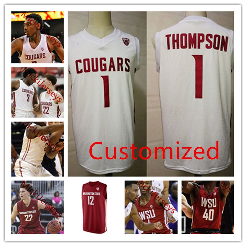 Custom NCAA Washington State Cougars 