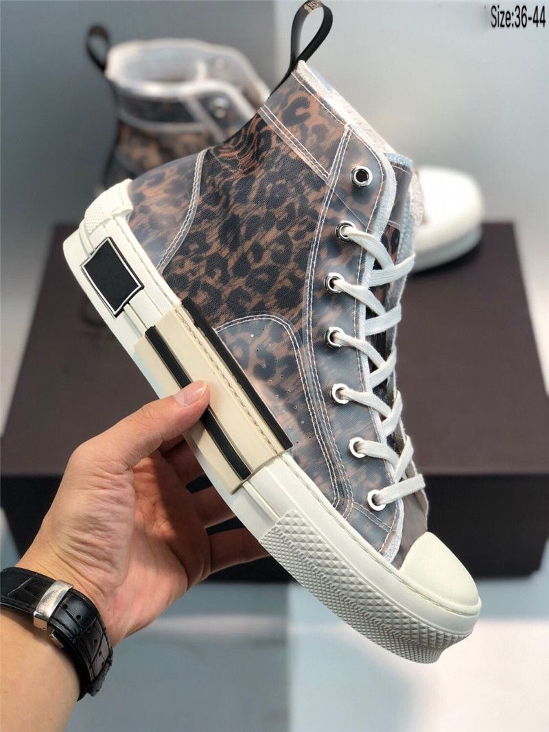 mens designer canvas trainers