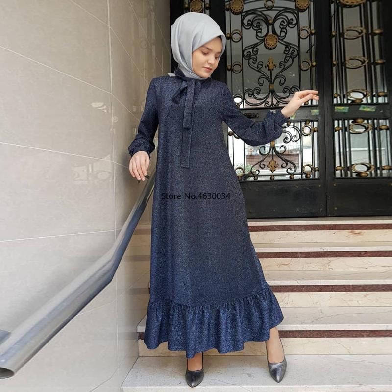 2020 Ramadan Eid Mubarek Dubai Abaya Turkey Hijab Muslim Dress Women Kaftan Dresses Islam Clothing Robe Femme Ete Musulmane Vestidos From Wqasysos 35 39 Dhgate Com