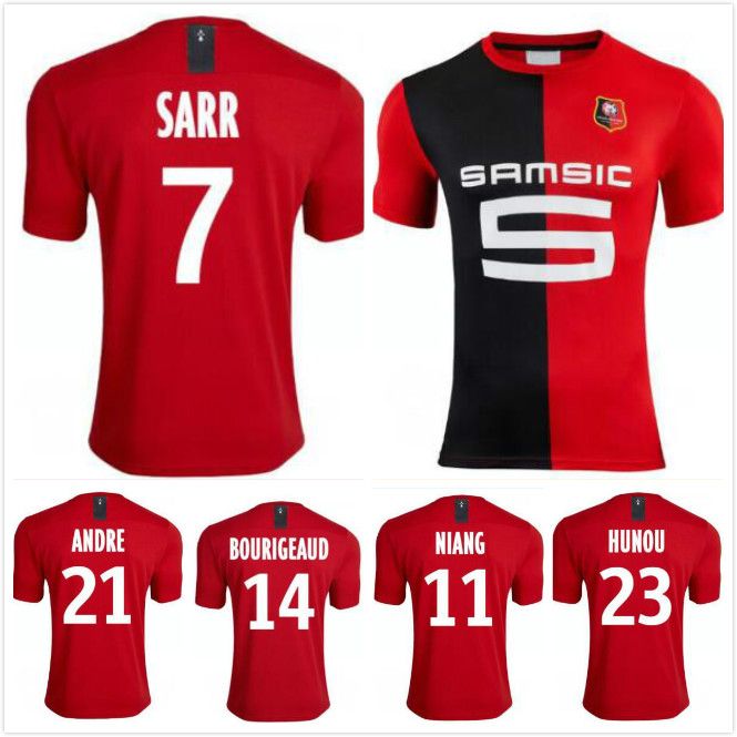 Nuevos 2019 2020 Stade Rennais Camisetas De Fútbol Para Hombre 19 20 Stade  Rennais Hunou Sarr Arfa Camiseta De Fútbol 2019/20 Camisetas Rojas Negras  Por Xiebaoren1936, 11,55 € | Es.Dhgate.Com