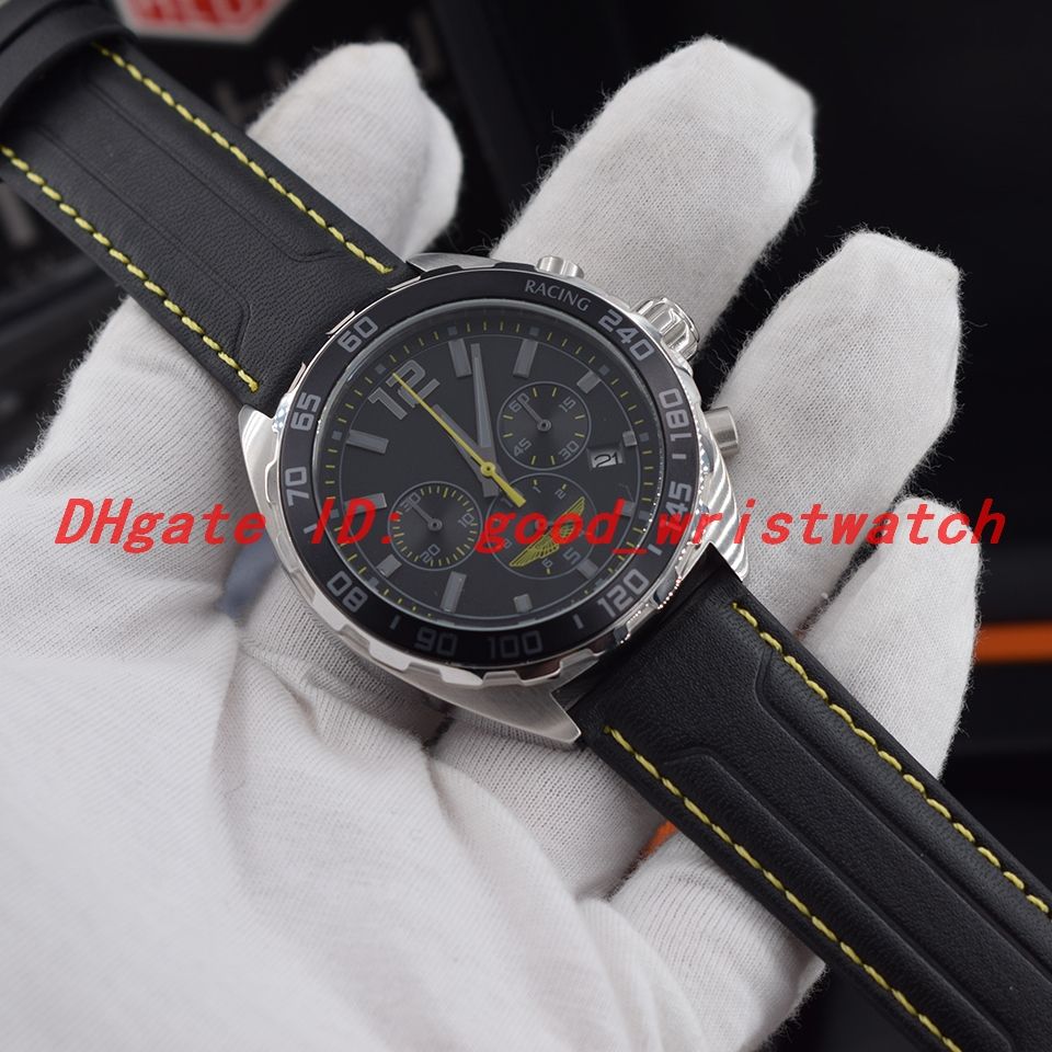 Acheter Pas Cher Nouveau Sport CAZ101P.FC8245 Montre ASTON MARTIN RACING  Mouvement À Quartz VK Chronographe Bracelet En Acier Cadran Noir Bracelet  En Cuir Montre Homme 43MM Du 59,34 € | Fr.Dhgate