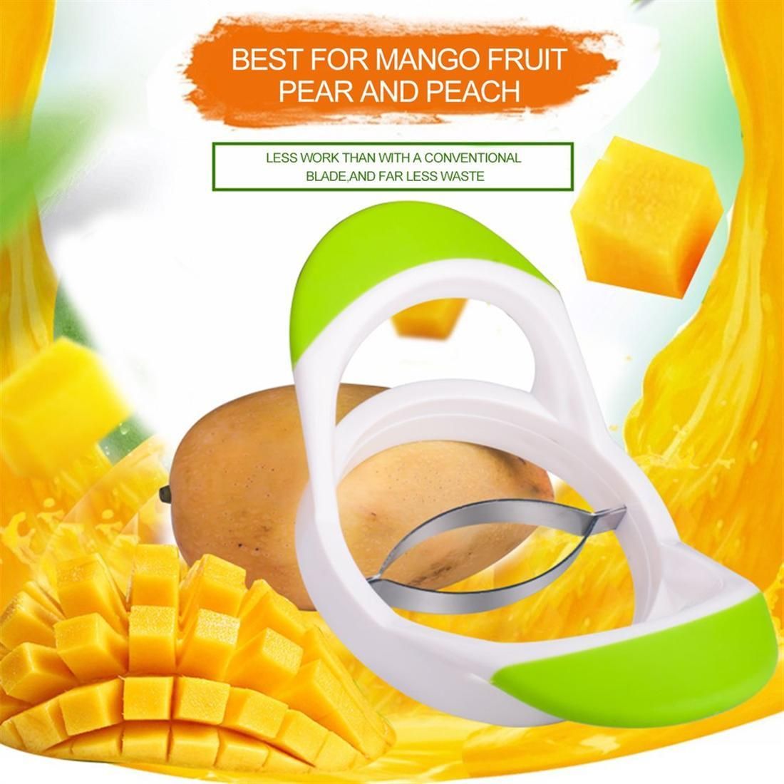 Stainless Steel Peach Mango Splitter Slicer Fruit Pitter Machine Fruit