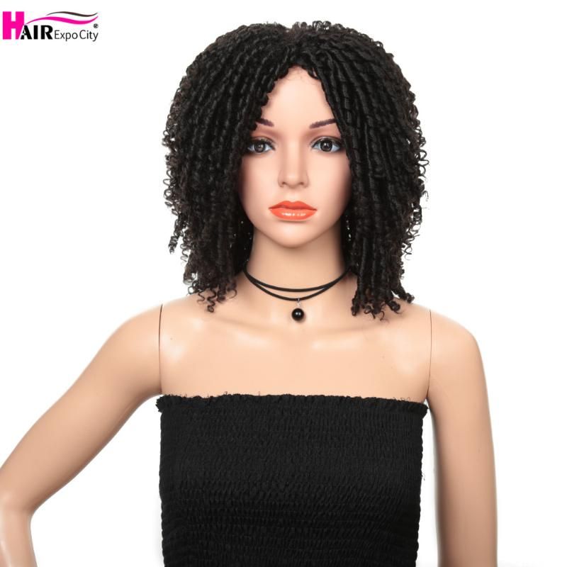 Kupit Optom 14 Dyujmov Vyazanie Kryuchkom Kosy Parik Dredy Pricheska Afro Parik Korotkie Sinteticheskie Dlya Chernokozhih Zhenshin Ombre Black Bug Hair Expo City Otjiaogao V Kategorii Sinteticheskie Pariki 2 367 Rub Na