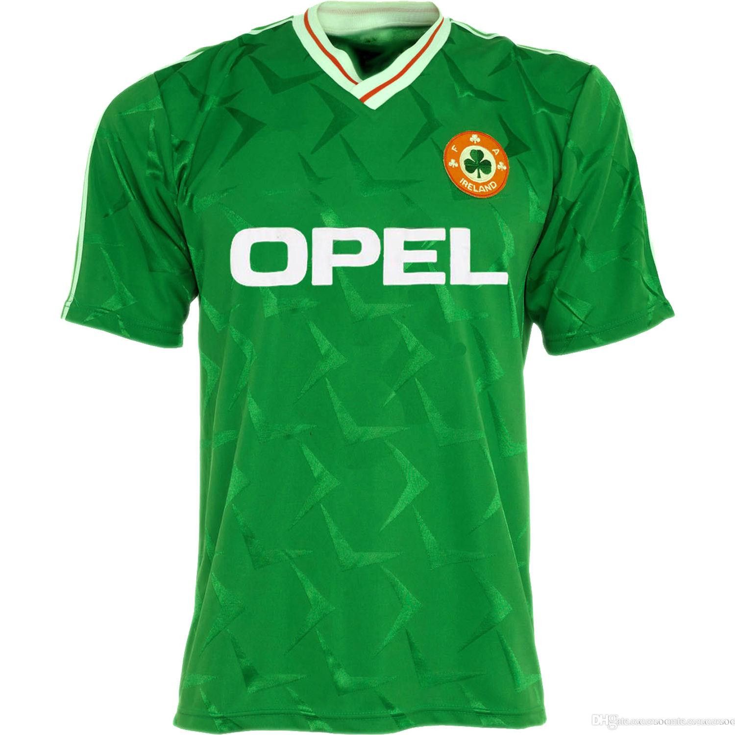 Old ireland soccer jersey Clearance