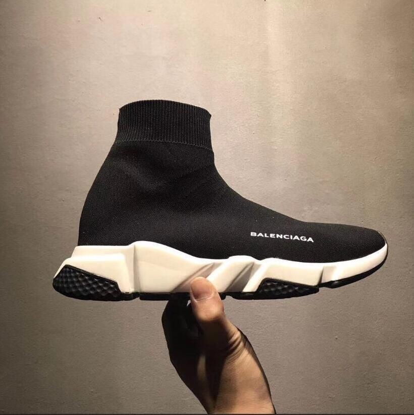balenciaga sock trainers nude