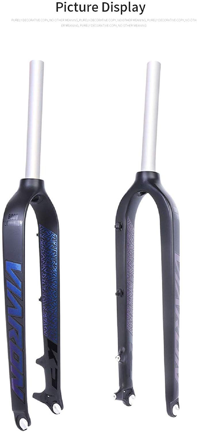 Bicycle Rigid Fork Aluminum Alloy 6069 MTB Mountain Road Hard Fork 26 27.5 29er
