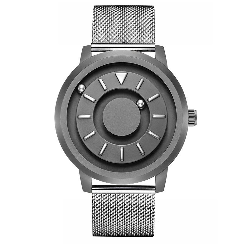 Silver steel strap